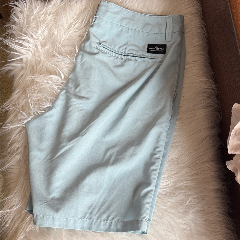 Quiksilver Sky Blue Casual Shorts